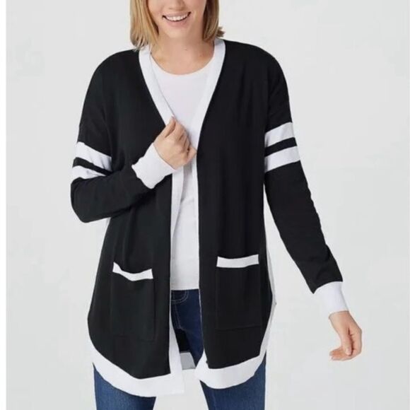 RACHEL HOLLIS LTD OPEN FRONT CARDIGAN - Picture 4 of 10